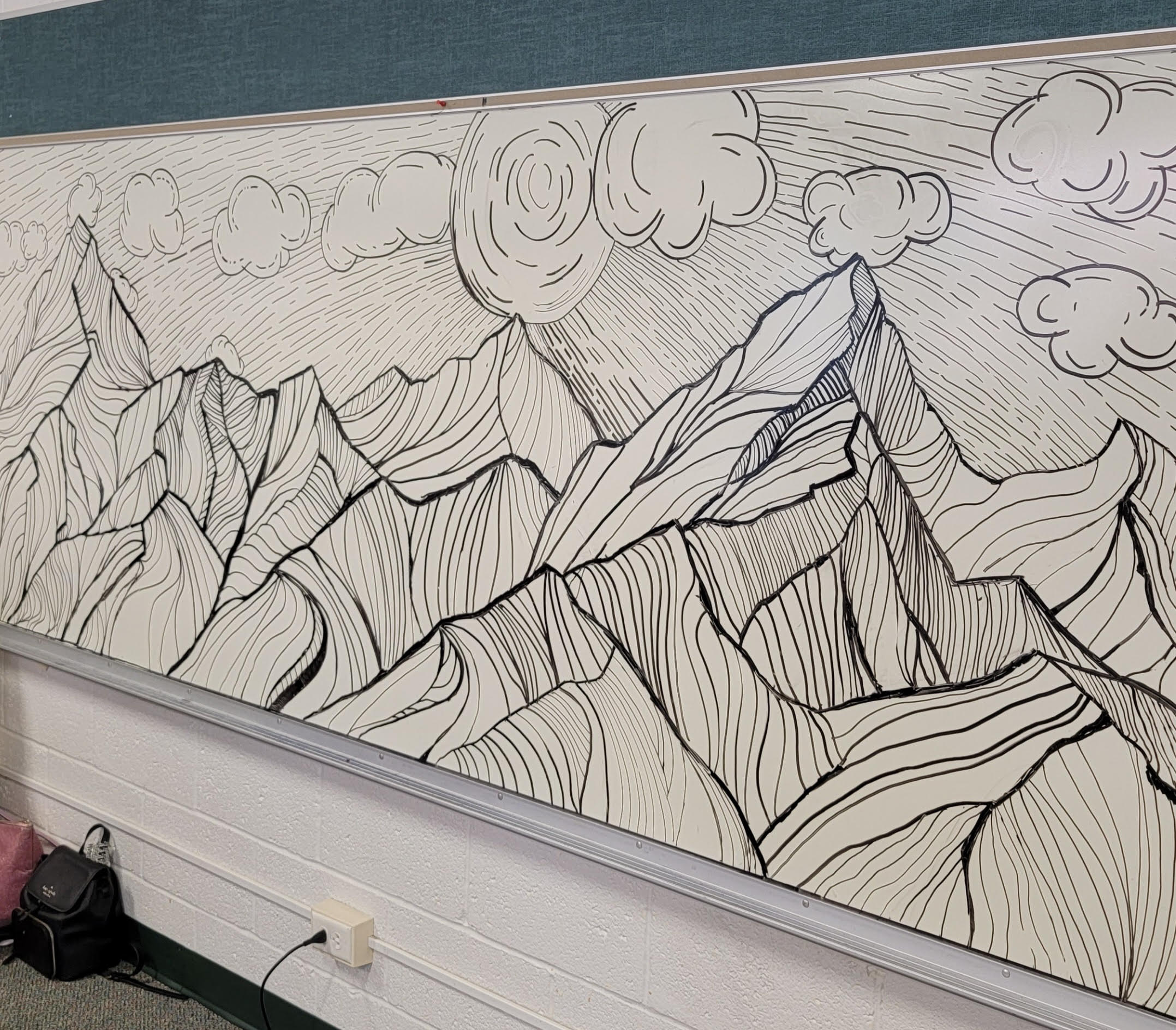 Mountain from Shannon Sporleder's classroom